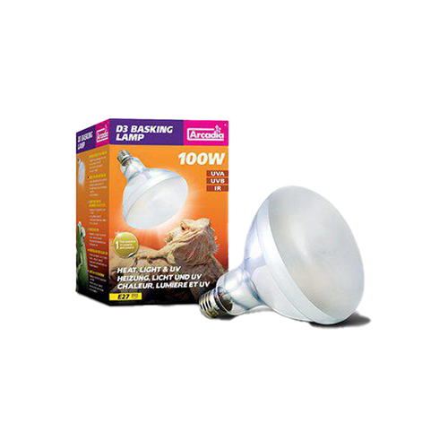 D3 Basking Lamp Värme & Solljus UVA/UVB | Endast 619 kr! - Zoogiganten