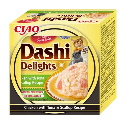 Dashi Delights Tunfisk/Kamskjell - 70 G