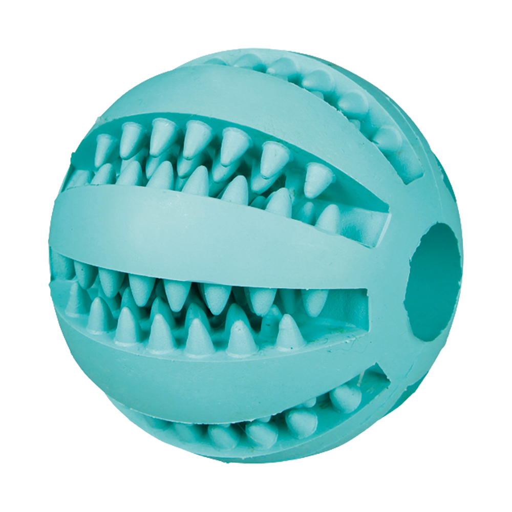 Denta Fun, baseball med mintsmak, naturgummi, ø 6 cm