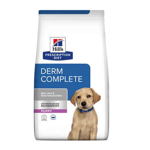 Prescription Diet Canine Derm komplett valpfôr - 4 kg