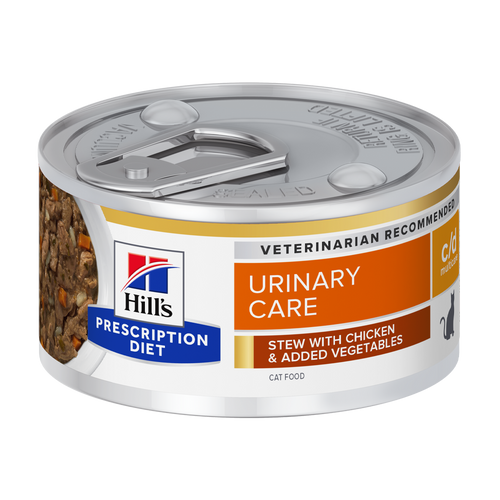 Prescription Diet Feline C/D Multicare Gryterett Kylling og grønnsaker - 24x82 g