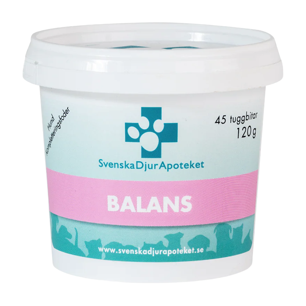Svensk veterinærapotek Balance 45 tyggetabletter