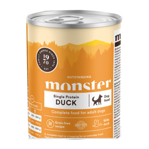 Monster Dog Adult Enkel And i Boks - 400 G