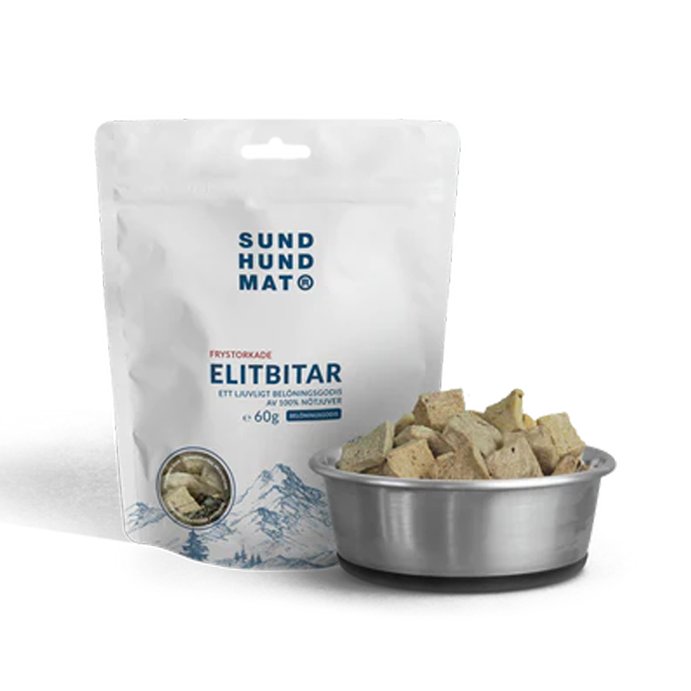 Frysetørkede Elite Pieces - 60 g