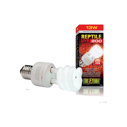 Reptil UVB 200 Lysrörslampa  - E27 | Endast 499 kr! - Zoogiganten