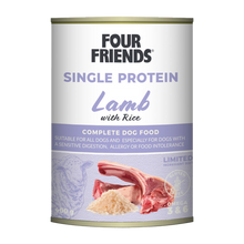 FourFriends Hundemat med lam og ris på boks - 400 g