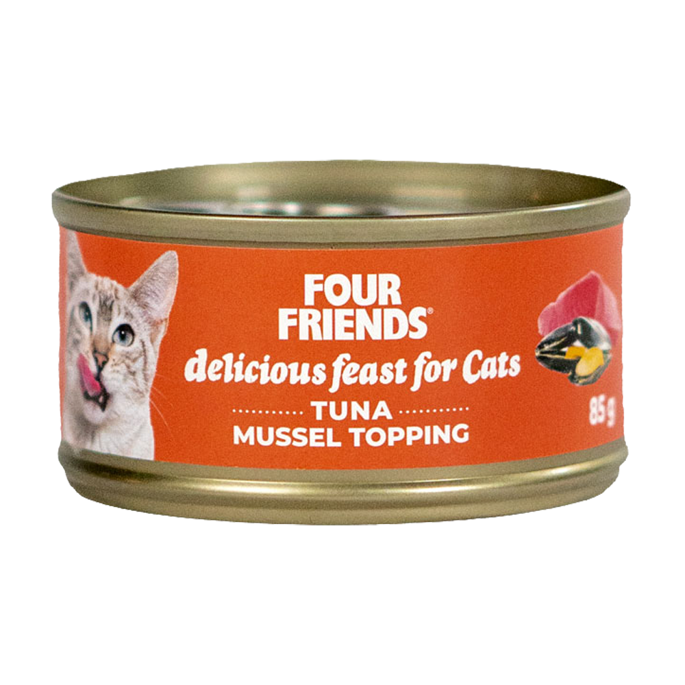 FourFriends Tunfisk og Blåskjell - 85 G