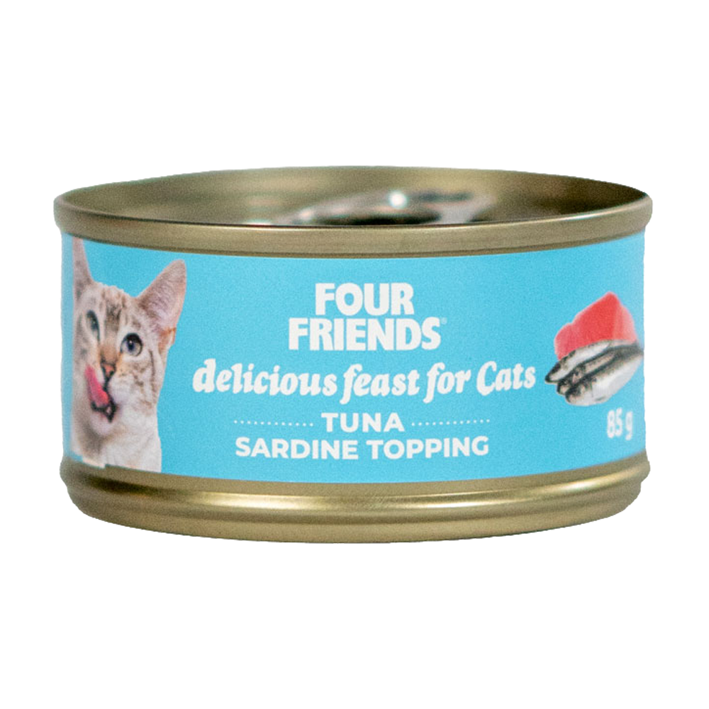 FourFriends Tunfisk og Sardiner - 85 G