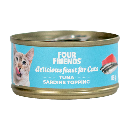 FourFriends Tunfisk og Sardiner - 85 G