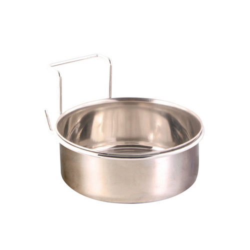 Foderkopp Rostfri med hållare - 900 ML | Endast 99 kr! - Zoogiganten