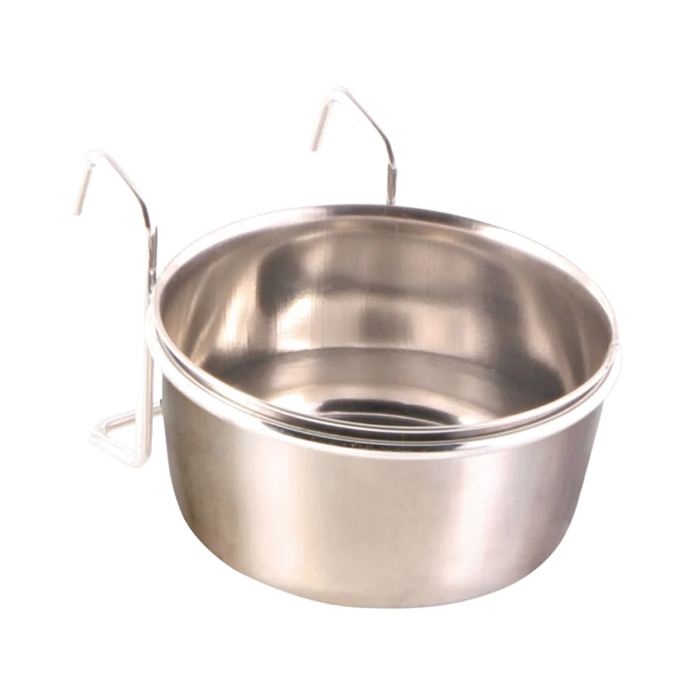 Matkopp i rustfritt stål med holder - 300 ml