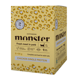 Monster Cat Pouches Adult Kylling 85 g (8-pakning)