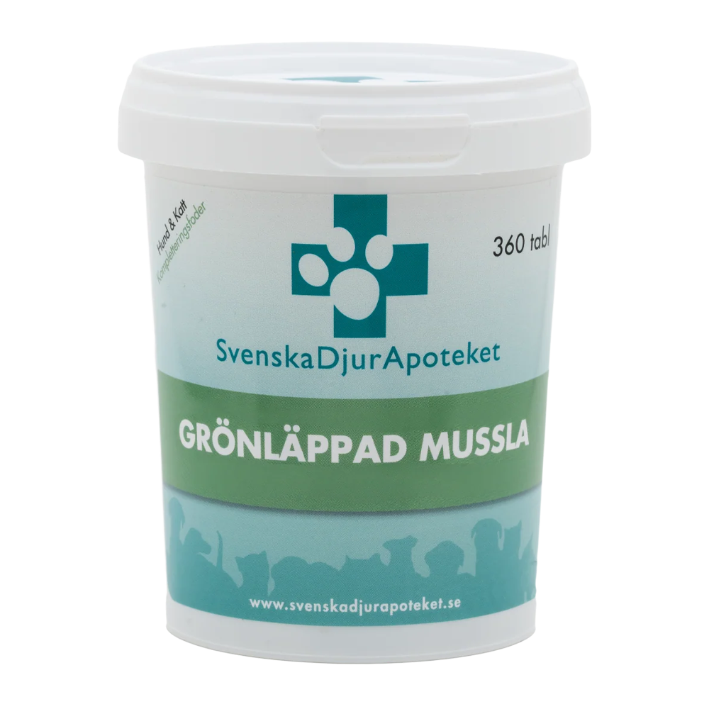 Djurapoteket Grønnlippet blåskjell 120 tabletter