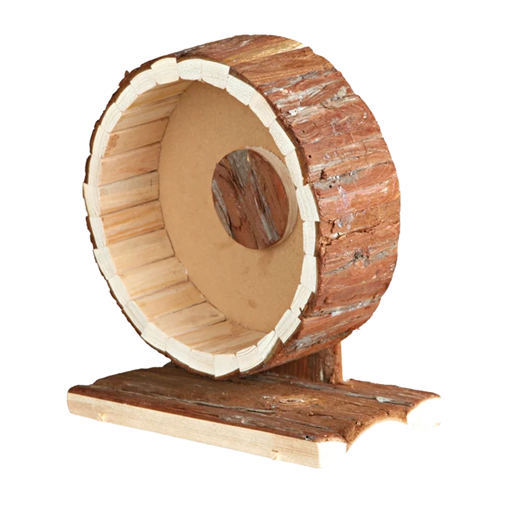 Hamsterhjul i tre - 20 cm