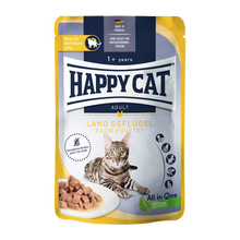 HappyCat våtfôr/saus, fugl - 85 g