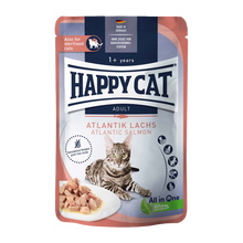 Happycat Våt/Saus Atlanterhavslaks - 85 G