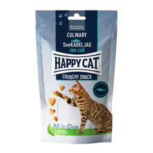 Happycat Crunchy Snack, Torsk/Erter, - 70 G