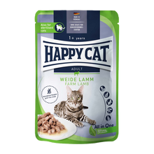 Happycat våt/saus lam - 85 G