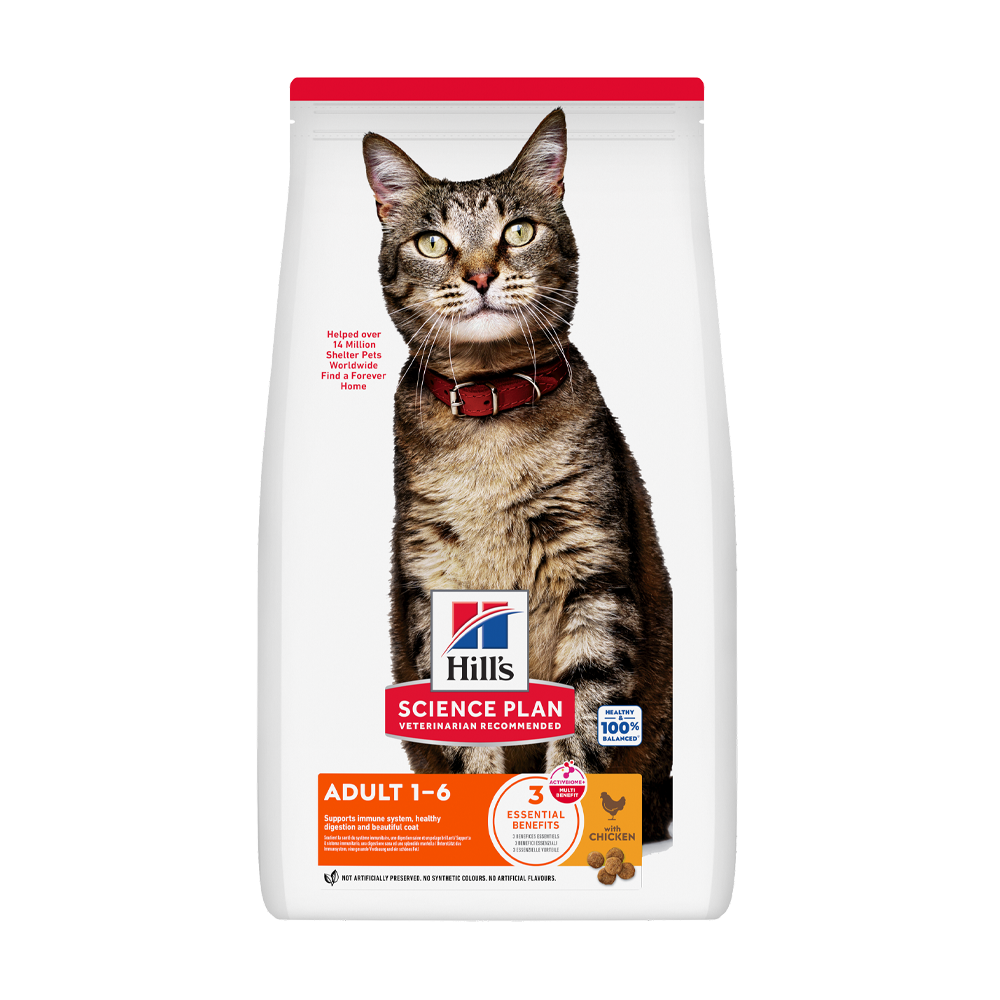 Science Plan Feline Adult Kylling - 1,5 KG