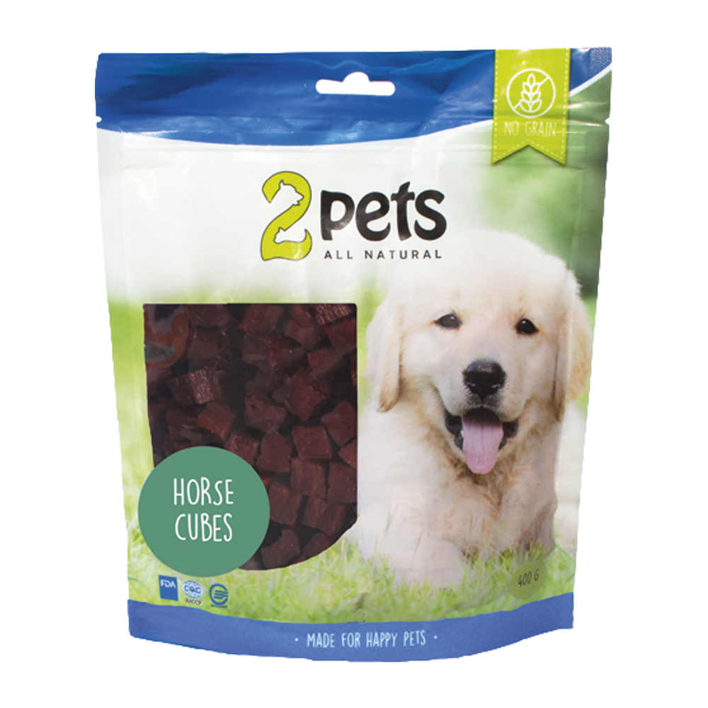 2PETS Hundesnack Hestebiter - 400 G