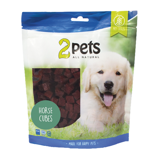 2PETS Hundesnack Hestebiter - 400 G