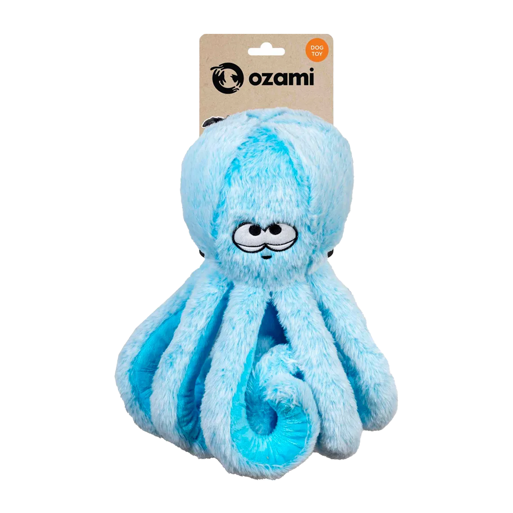 Hundeleke Blå Blekksprut - 60 CM