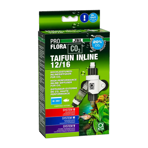 JBL Proflora Taifun 12/16 Inline-diffuser CO2