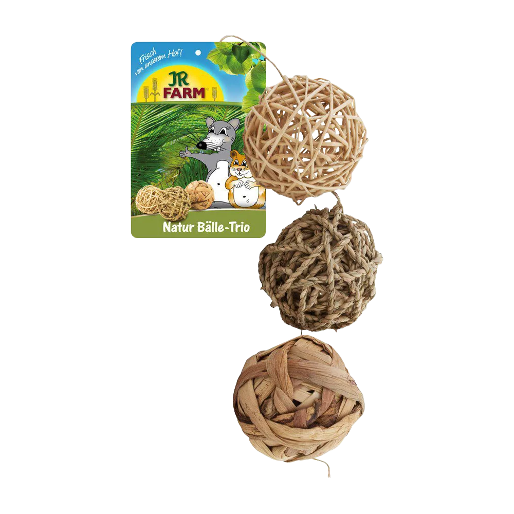 JR Farm Naturball Trio - 8 cm