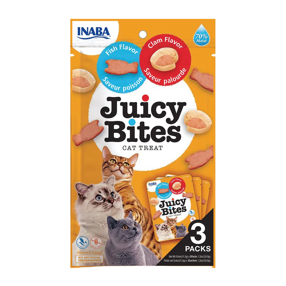 Churu Cat Juicy Bites Fisk/Musling