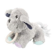 Juniorhund med tau-plysj - 24 CM