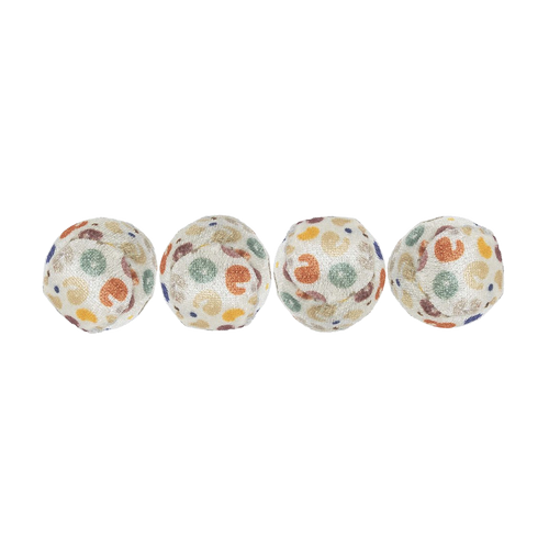 Katteleke Leopardball 4 - Pakke - 3,5 CM
