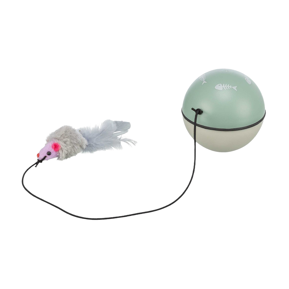 Katteleke Turbinio Ball med Mus - 9 CM