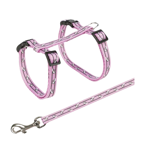 Kattesele + bånd 24 - 45 CM