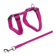 Kattesele + bånd 22 - 42 CM