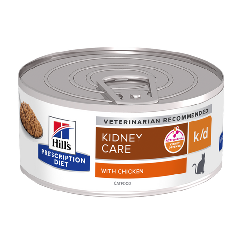 Prescription Diet Feline K/D Kylling - 24x156 g