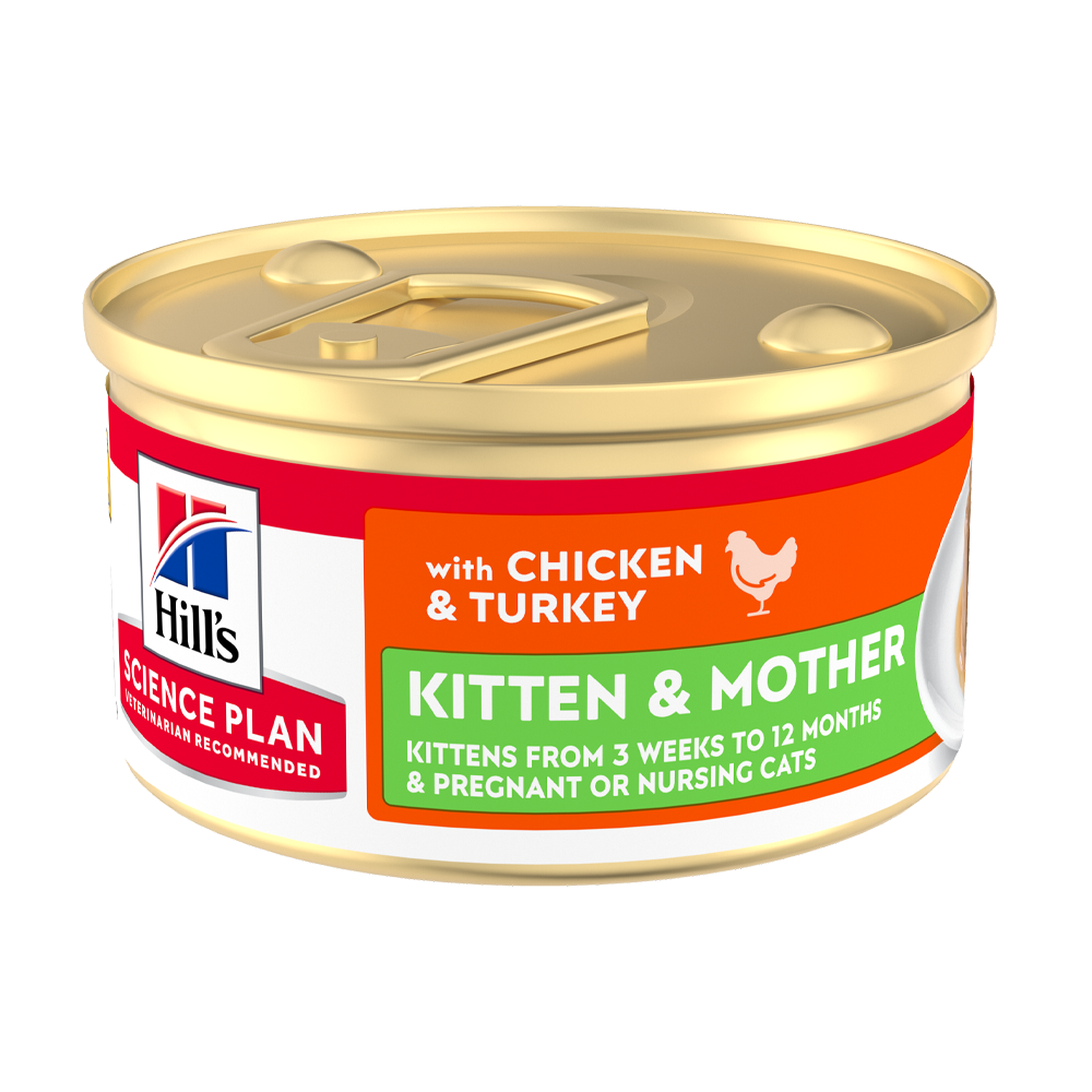 Hill’s Science Plan Kitten & Mother Tender Mousse med kylling og kalkun - 85 G