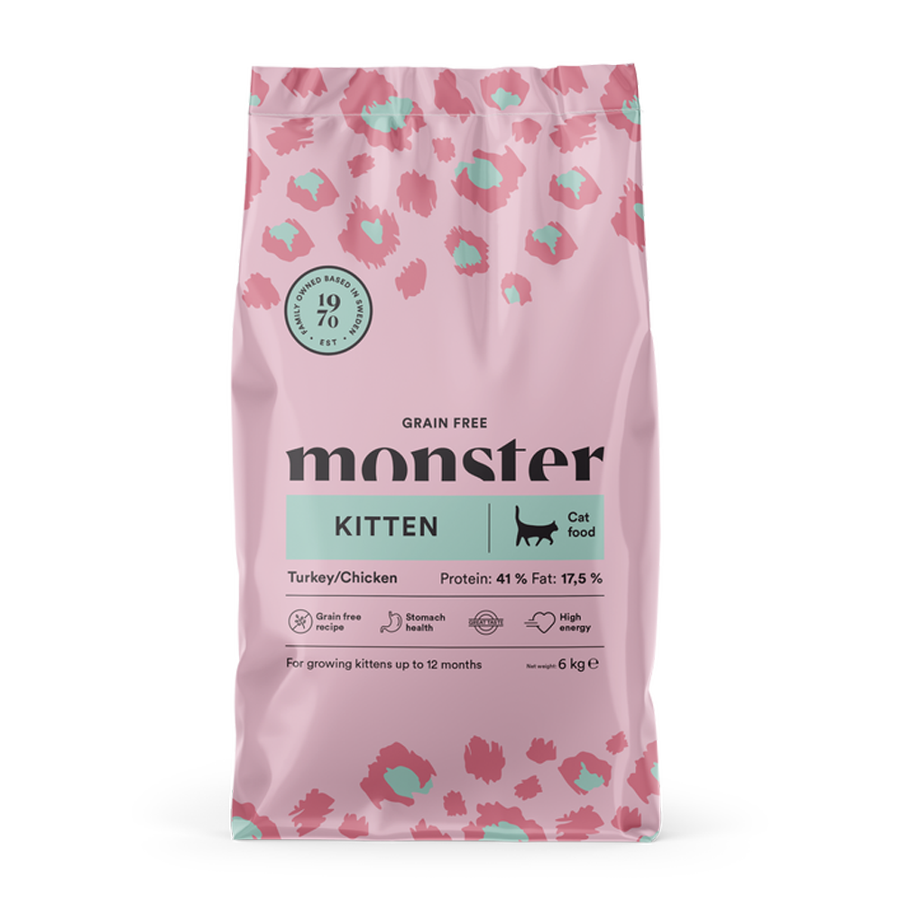 Monster Cat Gf Kitten Kalkun/Kylling