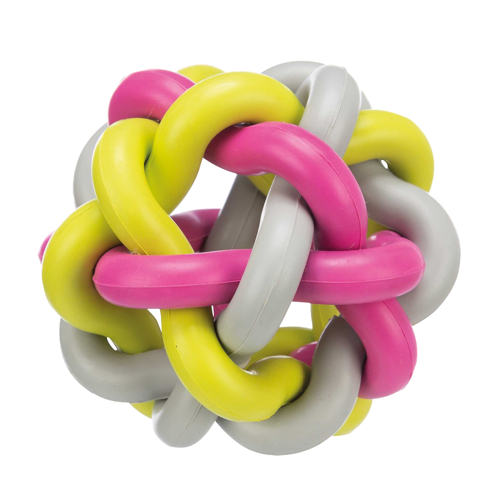 Knuteball i gummi - 10 cm