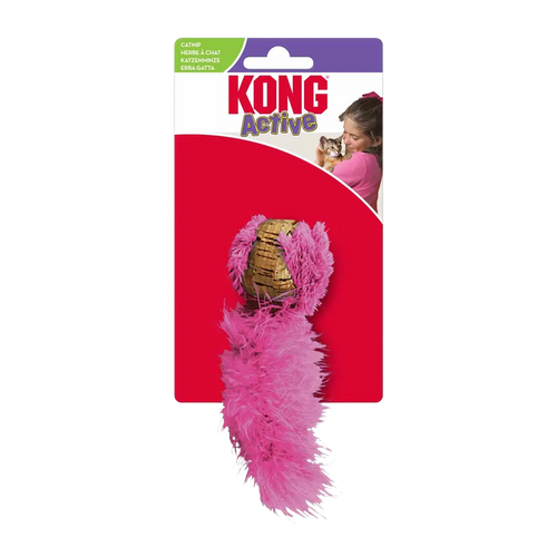 Kong Cat Active korkball - 15x6x4 cm