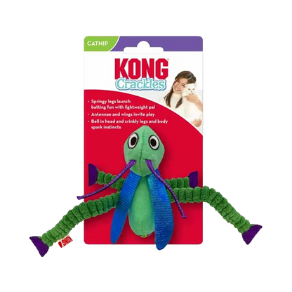 Kong Crackles Gresshoppe - 15x15x5 CM