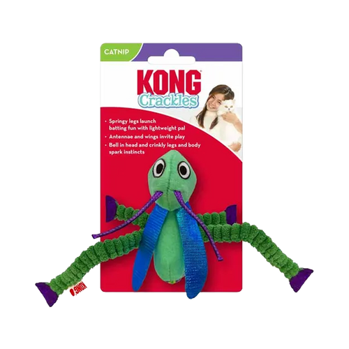 Kong Crackles Gresshoppe - 15x15x5 CM