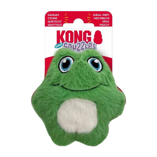 Kong Snuzzles Mini Frosk Xs - 10x10x4,5 cm