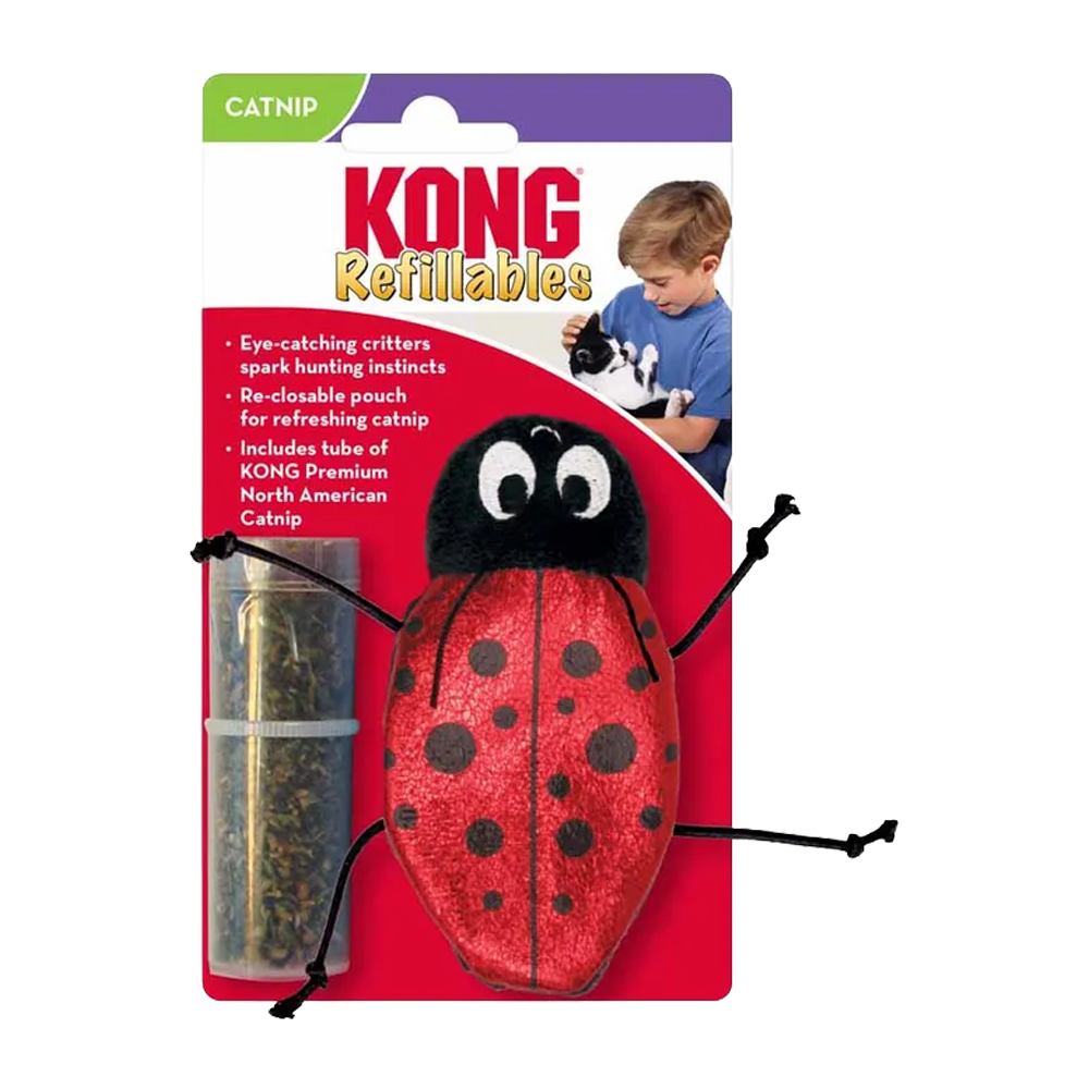 Kong Refillable Marihøne - 10x6,5x2 CM