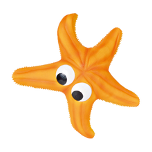 Leketøysjøstjerne i latex, tung - 23 cm