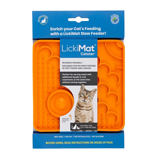 Slikkematte Catster Orange