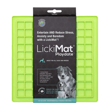 Hundeskål Lickimat Playdate Grønn - 20x20 CM