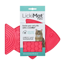 LickiMat Cat Felix Rosa - 22X15 CM | Endast 119 kr! - Zoogiganten