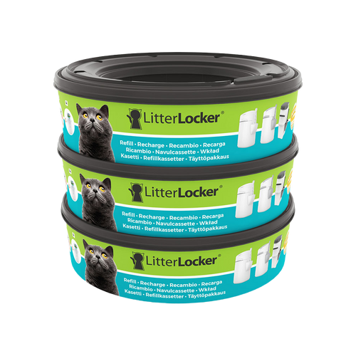 Litterlocker-påfyll 3-pakning
