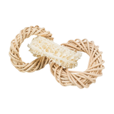 Luffaring - Rattan &amp; Corn Leaf Rings