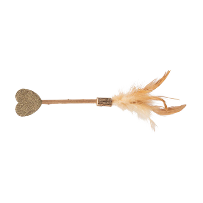 Matatabi-pinne med kattemyntehjerte - 23 CM